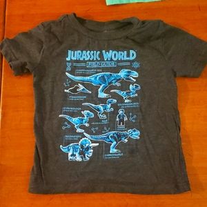Boys 3t jurrassic world tee